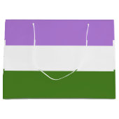 Regenboog Pride Vlag Groot Cadeauzakje (Voorkant)