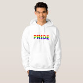 Regenboog Pride Vlag Hoodie (Voorkant volledig)