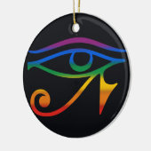 Regenboog Pride Vlag Keramisch Ornament (Links)