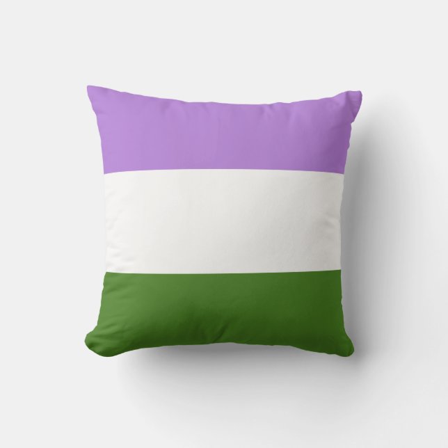 Regenboog Pride Vlag Kussen (Voorkant)
