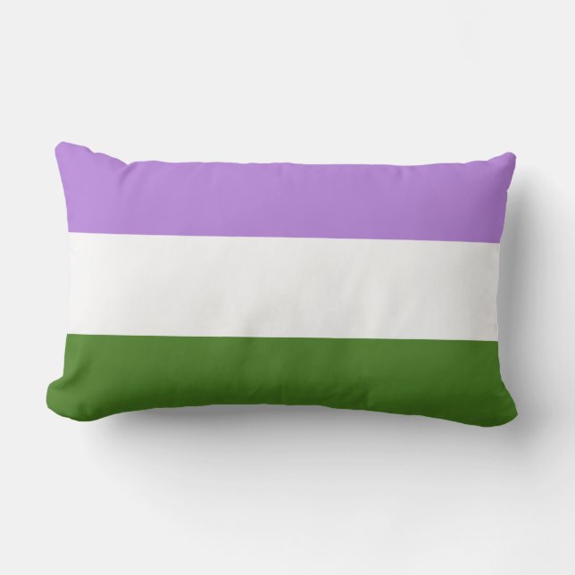 Regenboog Pride Vlag Kussen (Voorkant)
