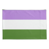 Regenboog Pride Vlag Kussensloop (Achterkant-Rechts)