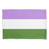 Regenboog Pride Vlag Kussensloop (Voorkant-Links)
