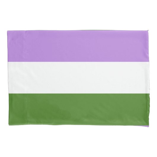 Regenboog Pride Vlag Kussensloop (Voorkant-Links)