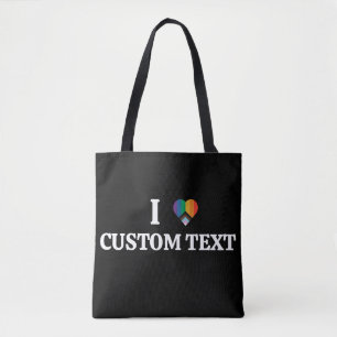 Regenboog Pride Vlag LGBTQ Liefde Regenboog Reizig Tote Bag