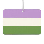 Regenboog Pride Vlag Luchtverfrisser (Achterkant)