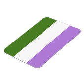 Regenboog Pride Vlag Magneet (Linkerzijde)