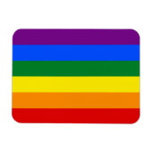Regenboog Pride Vlag Magneet (Horizontaal)