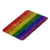 Regenboog pride vlag magneet (Linkerzijde)
