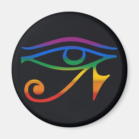 Regenboog Pride Vlag Magneet (Voorkant)
