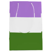 Regenboog Pride Vlag Medium Cadeauzakje (Voorkant)
