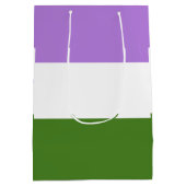Regenboog Pride Vlag Medium Cadeauzakje (Achterkant)