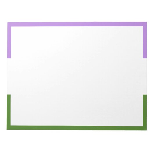 Regenboog Pride Vlag Notitieblok (Voorkant)