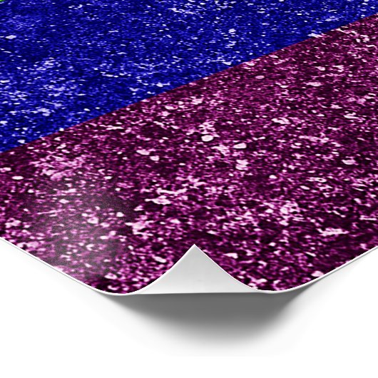 Regenboog pride vlag perfect poster (Hoek)