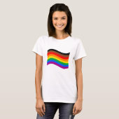 Regenboog Pride Vlag Philadelphia T-shirt (Voorkant volledig)
