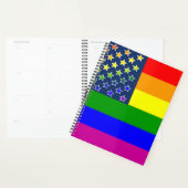 Regenboog Pride Vlag Planner (Display)
