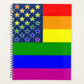 Regenboog Pride Vlag Planner (Voorkant)