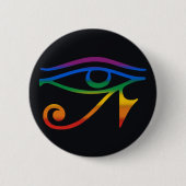 Regenboog Pride Vlag Ronde Button 5,7 Cm (Voorkant)