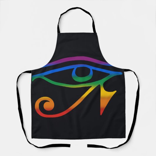 Regenboog Pride Vlag Schort (Voorkant)