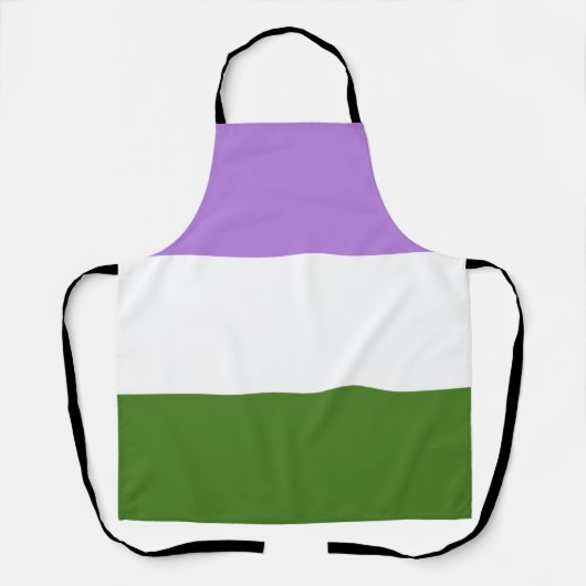 Regenboog Pride Vlag Schort (Voorkant)