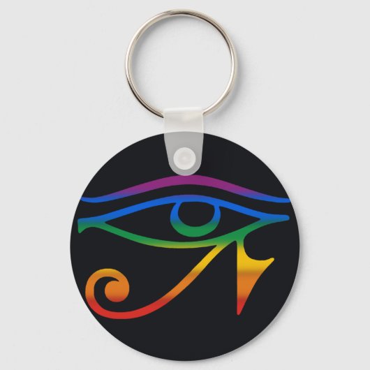 Regenboog Pride Vlag Sleutelhanger (Voorkant)