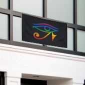 Regenboog Pride Vlag Spandoek (Buitenkant Gebouw)