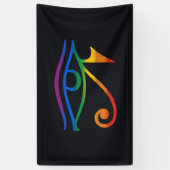 Regenboog Pride Vlag Spandoek (Verticaal)