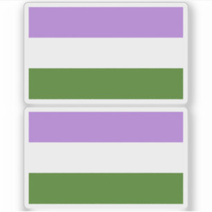 Regenboog Pride Vlag Sticker