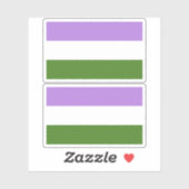 Regenboog Pride Vlag Sticker (Vel)