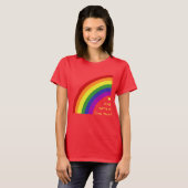 Regenboog Pride Vlag T-shirt (Voorkant volledig)
