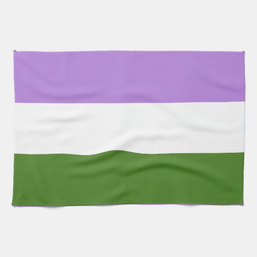 Regenboog Pride Vlag Theedoek (Horizontaal)