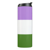Regenboog Pride Vlag Thermosbeker (Gedraaid links)