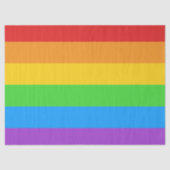 Regenboog Pride Vlag Tissuepapier (Voorkant)