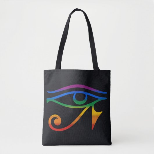Regenboog Pride Vlag Tote Bag (Voorkant)
