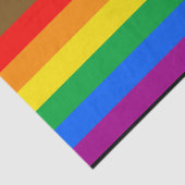 Regenboog Pride Vlag uit Philly Tissuepapier (Detail)