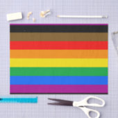 Regenboog Pride Vlag uit Philly Tissuepapier (Craft)
