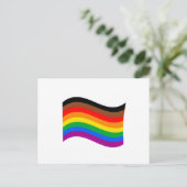 Regenboog Pride Vlag van Philly Briefkaart (Staand voorkant)