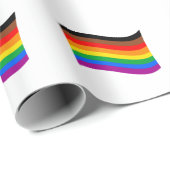 Regenboog Pride Vlag van Philly Cadeaupapier (Rol Hoek)