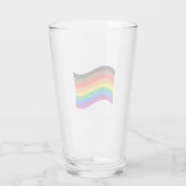 Regenboog Pride Vlag van Philly Glas (Achterkant)
