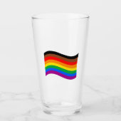 Regenboog Pride Vlag van Philly Glas (Voorkant)