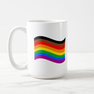Regenboog Pride Vlag van Philly Koffiemok