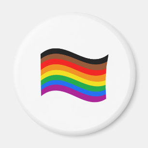 Regenboog Pride Vlag van Philly Magneet