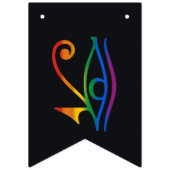 Regenboog Pride Vlag Vlaggetjes (Derde vlag)