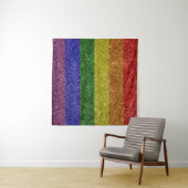 Regenboog pride vlag wandkleed (In Situ (horizontaal))