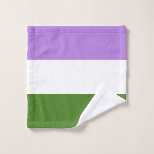 Regenboog Pride Vlag Washandje (Wasdoekje)