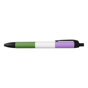Regenboog Pride Vlag Zwarte Inkt Pen