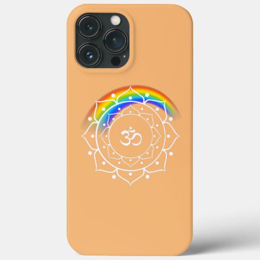 Regenboog Pride Yoga Case-Mate iPhone Case (Achterkant)