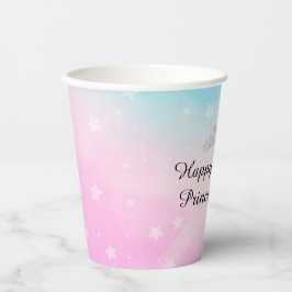 Regenboog Prinses Verjaardag Papier Cups Papieren Bekers
