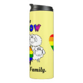 Regenboog Proudschap Schaap Thermosbeker (Geroteerd rechts)
