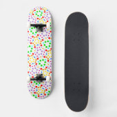 Regenboog Punten Persoonlijk Skateboard (Voorkant)